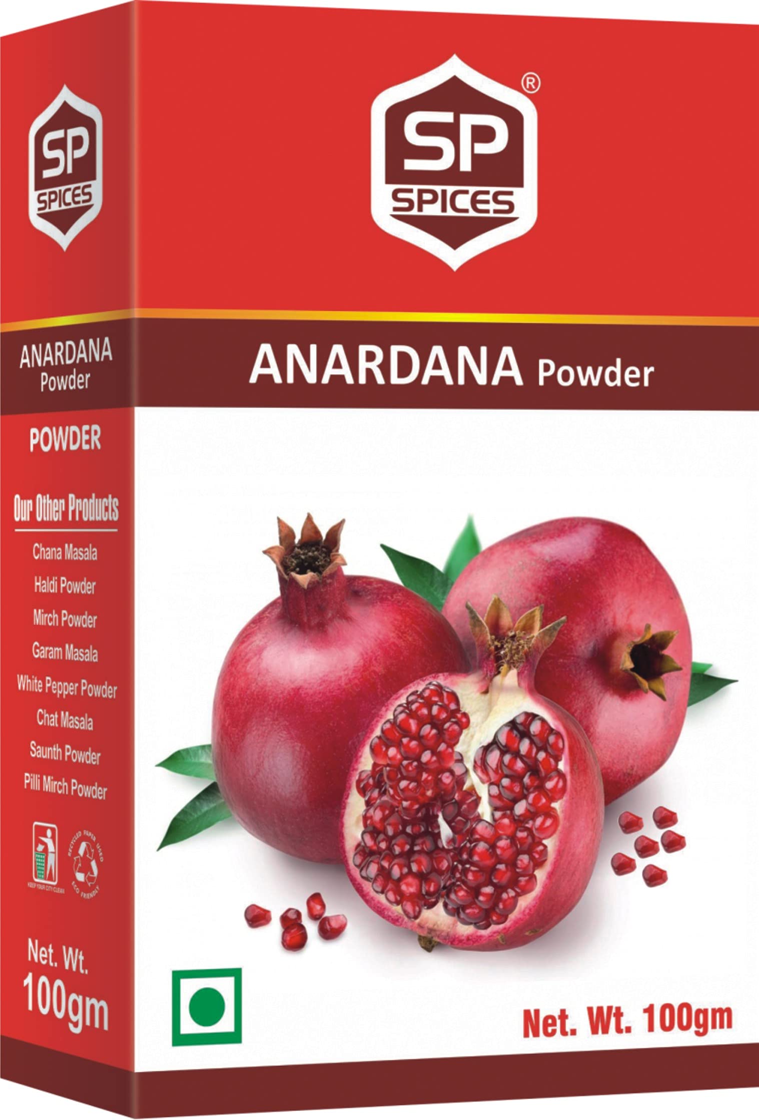 200 gm Pouch - Swarn Paras Spices Pure Anardana Powder - Natural Organic Dried Pomegranate Seed Powder - Rich Flavor & Aroma (B09B5HN67T) Amazon Price History, Amazon Price Tracker