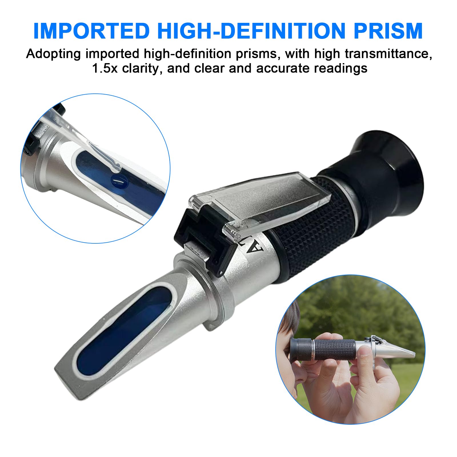 Wine Refractometer Kit - Brix, Alcohol & Baume -3 Wine Refractometer Kit - Brix, Alcohol & Baume -3