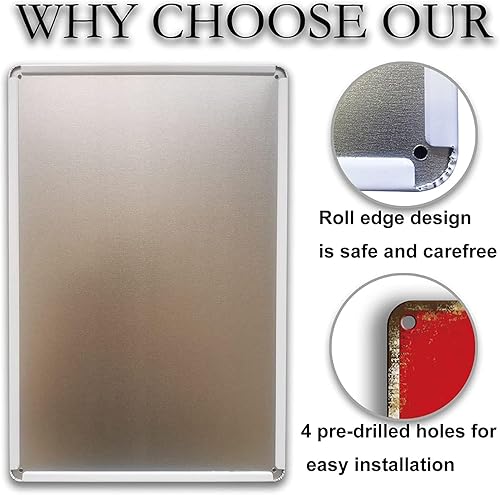 Miniatura 3 de Decoración de cueva de hombre, letreros divertidos de bar, letrero de metal inusual, cosas geniales para hombres, letreros de lata sarcásticos,