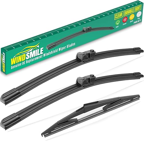 Vista 334 de 26" 20" 16" Windshield Wiper Blades Replacement for Dodge Grand Caravan 2008-2020 / Chrysler Town & Country 2008-2016 Premium All Weather Front Rear