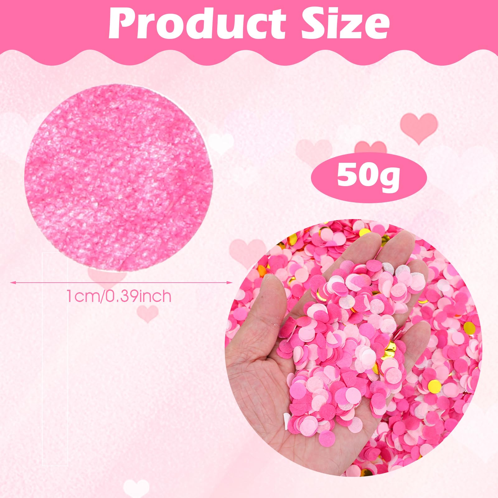 100g Coriandoli Di Carta Rotondi Multicolori Per Feste - 2.5 Cm, Circa 8000 Pezzi. Perfetti Per Matrimoni, Compleanni E San Valentino. Aggiungi Colore E Allegria Ai Tuoi Eventi!