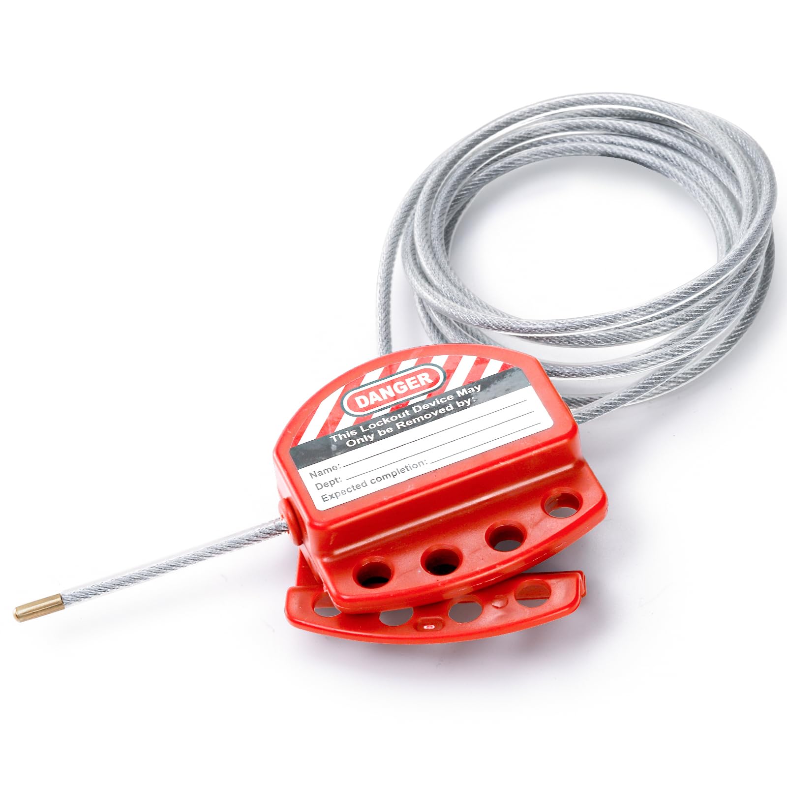Lockout Tagout Cable Locks - 2 Pack -4