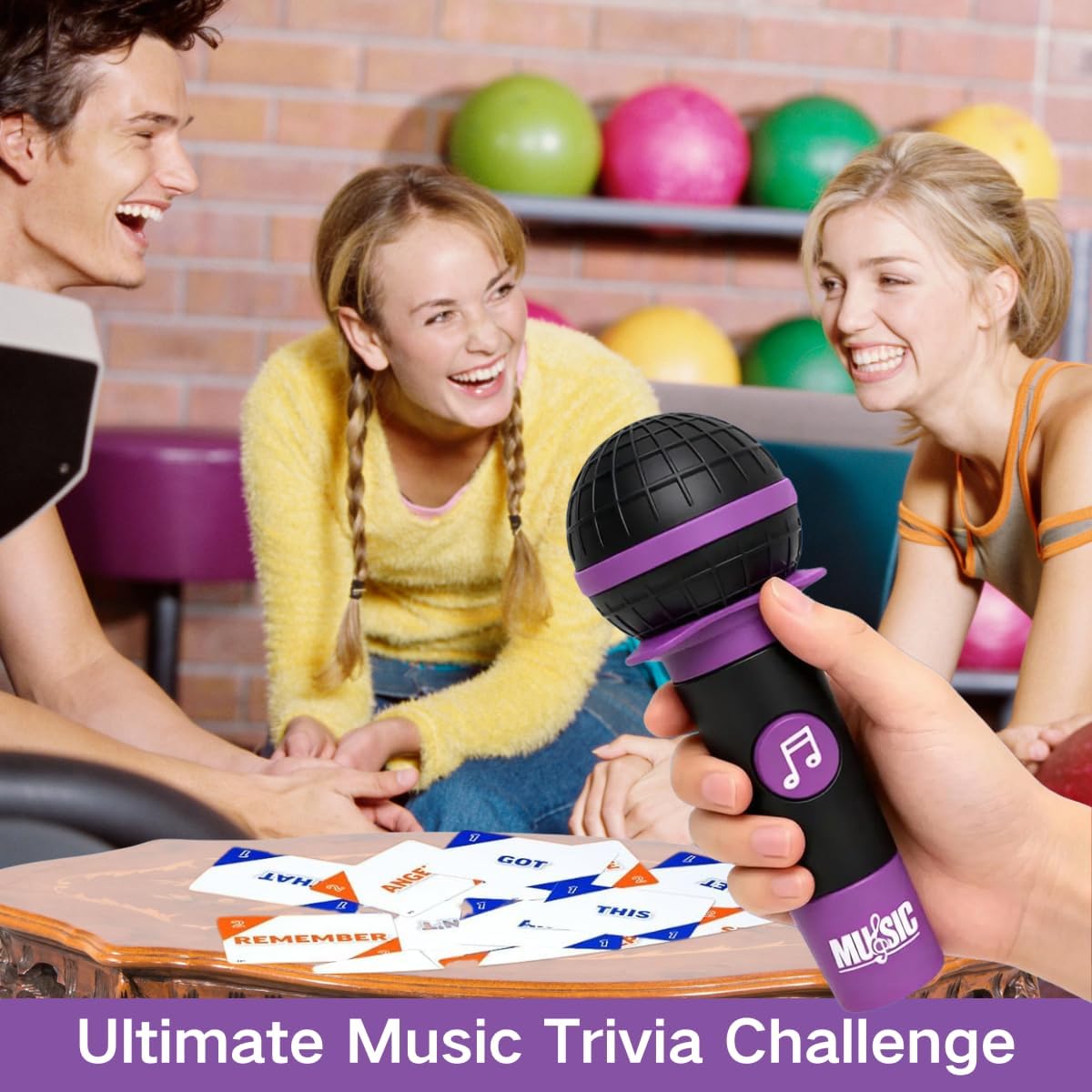 Music Party Game, 2-10 Players Grab Karaoke Singing Challenge Board Card Games for Family & Friends with 250 Song Lyric, Ideal for Hilarious Nights, Birthday Party, Christmas Game for Adult - Image 7