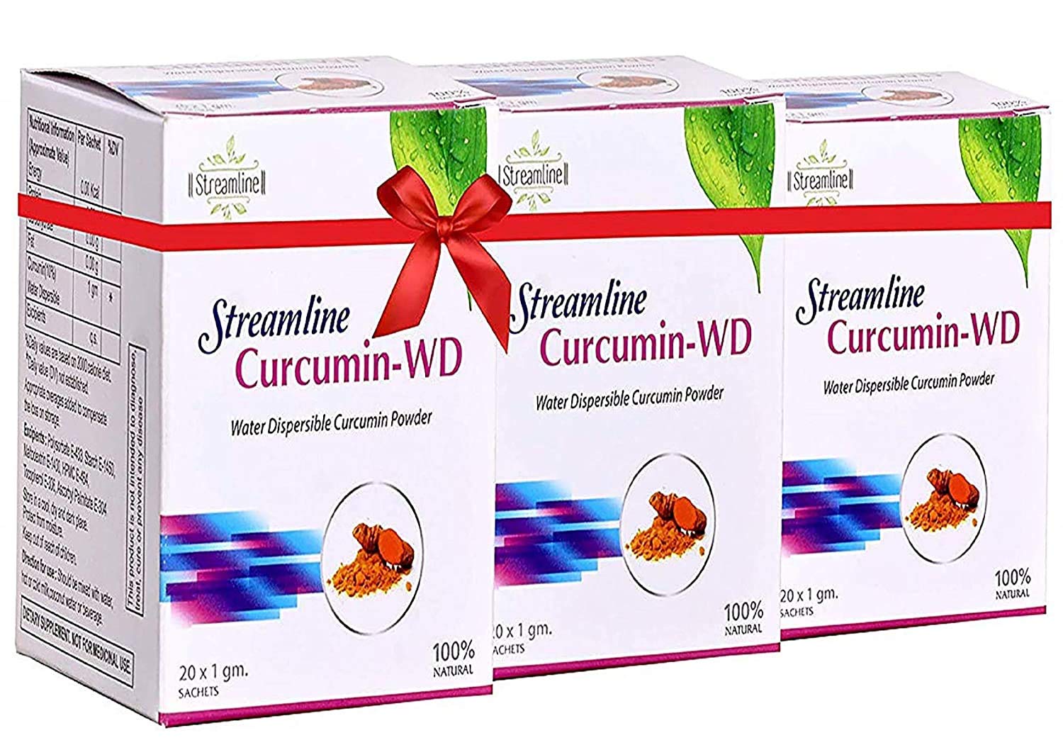 See full amazon price history chart for Streamline Water Soluble Curcumin Powder- Powerful Anti- Inflammatory & Muscle Soreness Reducer20x1 Gm Sachets Set Of 3 Streamline Water Soluble Curcumin Powder- Powerful Anti- Inflammatory & Muscle Soreness Reducer20x1 Gm Sachets Set Of 3 (B08X2R5643) Amazon Price History, Amazon Price Tracker