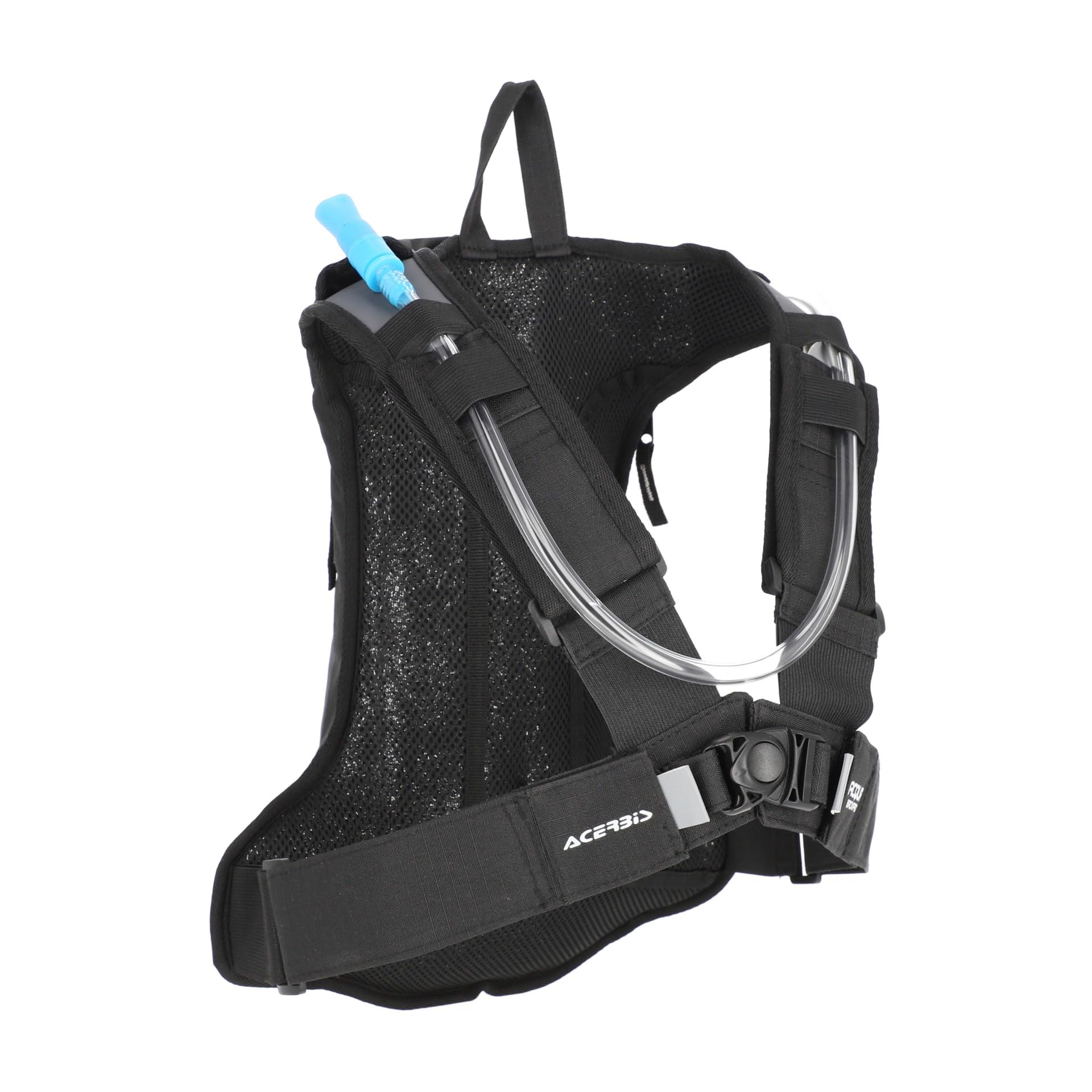 Acerbis Acqua Logo Mochila de hidratación 5L Camelbag Moto Bicicleta Mochila