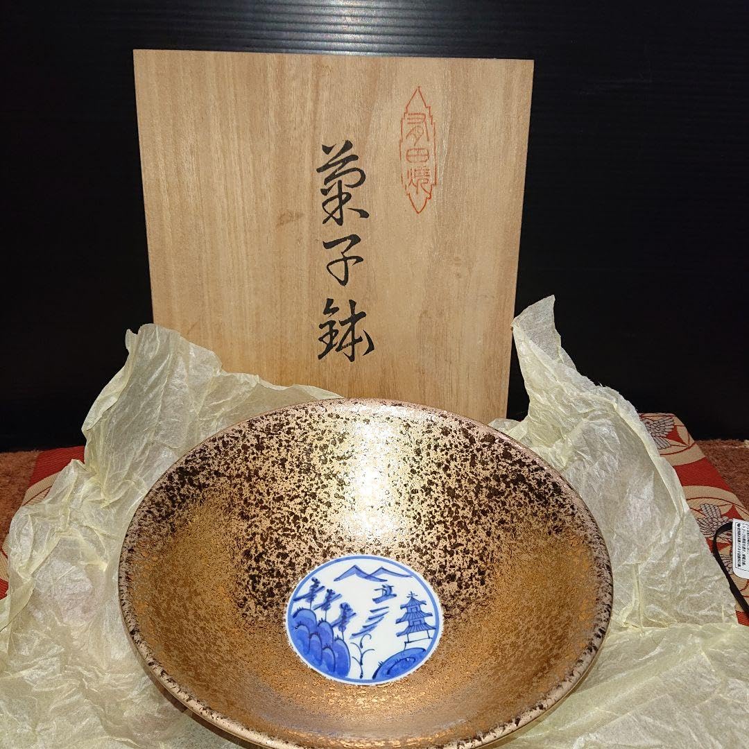 悦山、飾り皿、金箔菓子器 Amazon | 悦山、飾り皿、金箔菓子器 FE | ノーブランド品 | 小皿