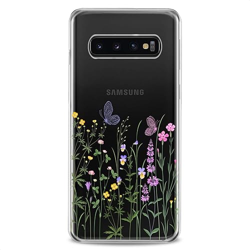 Miniatura 3 de Funda compatible con Samsung A91 A54 A52 A51 A50 A20 A11 A12 A13 A14 A03s A02s Slim Fit Green Plant Women Pattern Flexible Silicone Print Girls
