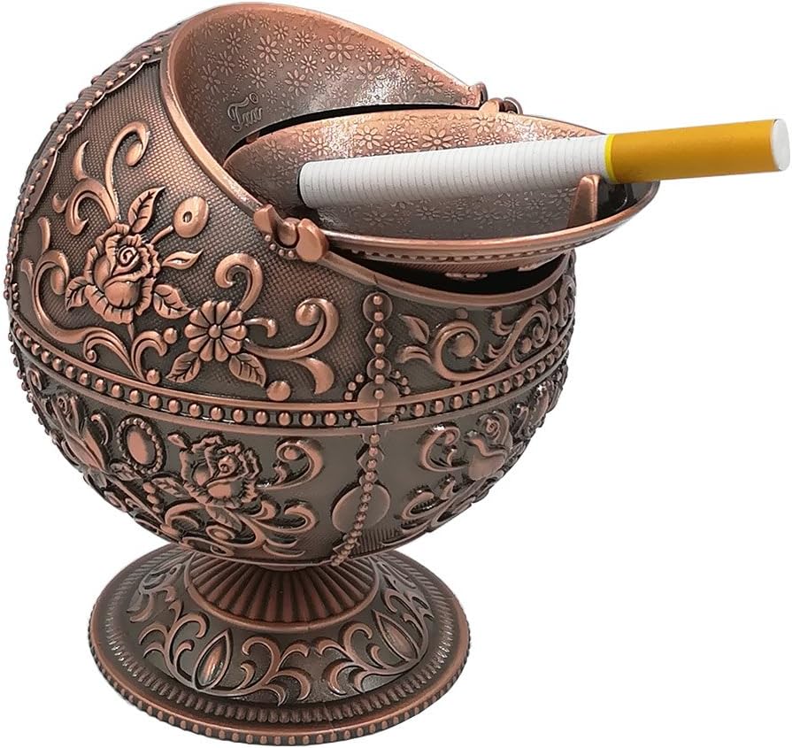 Prоduсt Dеаl Honoro Windproof Ashtray with Lids,Metal Vintage Cigarettes Ashtray for Outdoor Indoor Use,Unique Ashtray for Home Office Tabletop Decoration,Nice Gift for Men and Women,Castle Red Bronze Flаѕh Sаlе Honoro Windproof Ashtray with Lids,Metal Vintage Cigarettes Ashtray for Outdoor Indoor Use,Unique Ashtray for Home Office Tabletop Decoration,Nice Gift for Men and Women,Castle Red Bronze