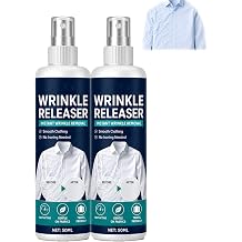 Instant Wrinkle Release, Wrinkle Release Spray Travel Size, No Iron, Travel-Ready, 50ml Portable Fabric Refresher Release Spray For Clothes, Dresses, And Bedding 2pcs