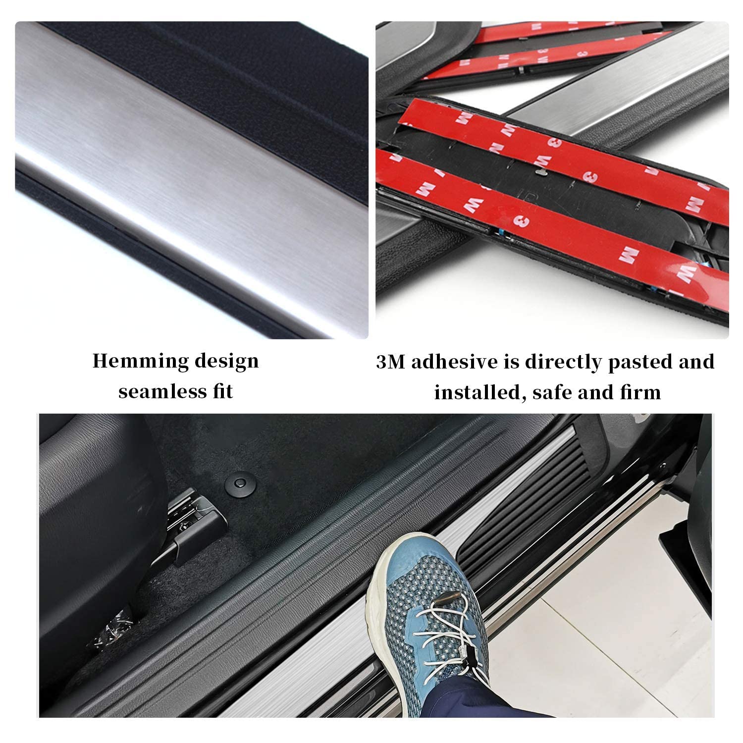 Seuil Protection De Coffre En Acier Pour Duster 2 II 2018 2019 2020 Accessoires - 1 Pièce INOX Arrière Pare-Choc Protegent Avec Style Le Bas De Porte Du Vehicule - Protecteur Garnitures Brossé