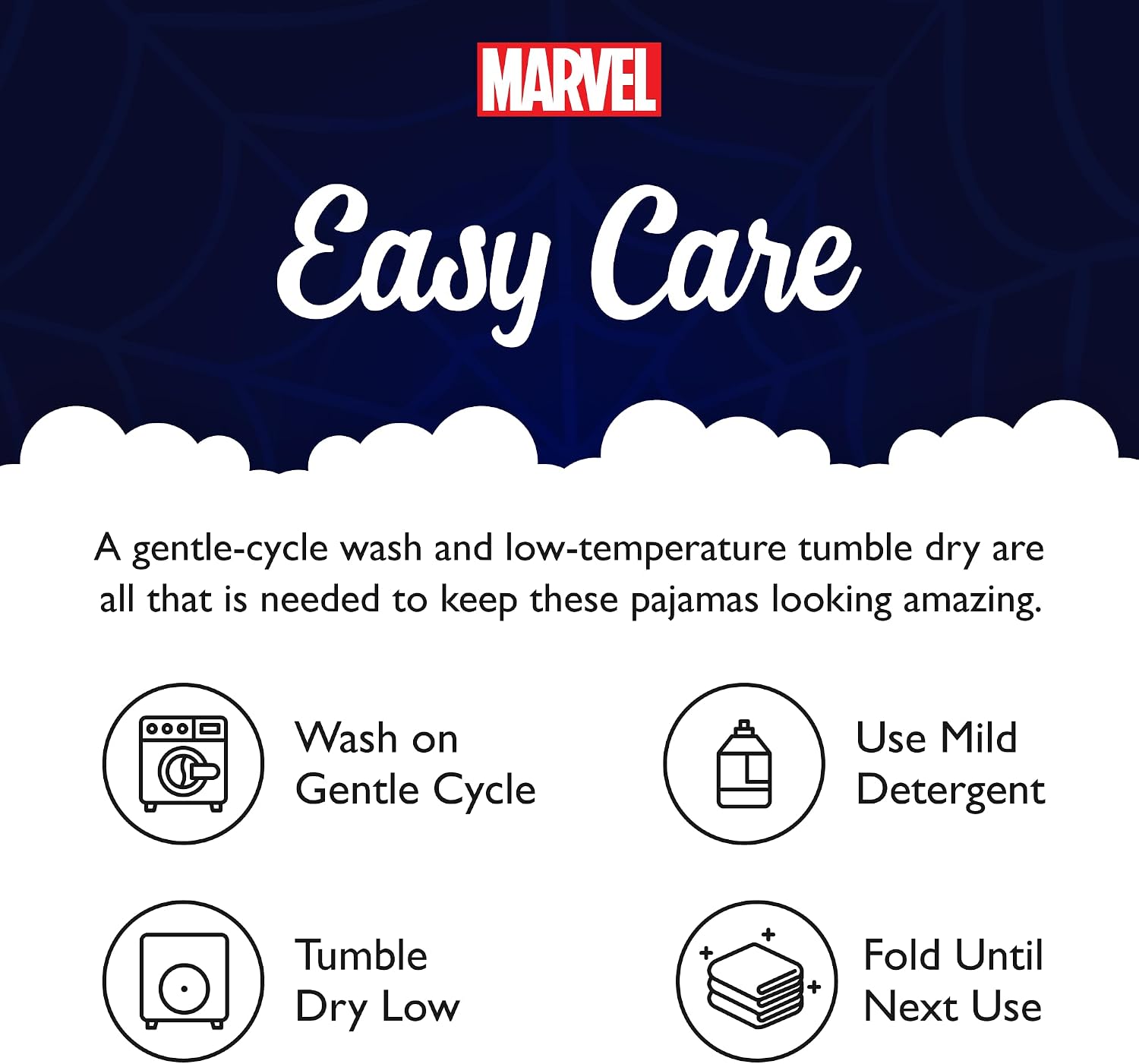 Marvel boys Hooded Blanket Sleeper, Comfortable Pajamas, Soft & Cute for Kids