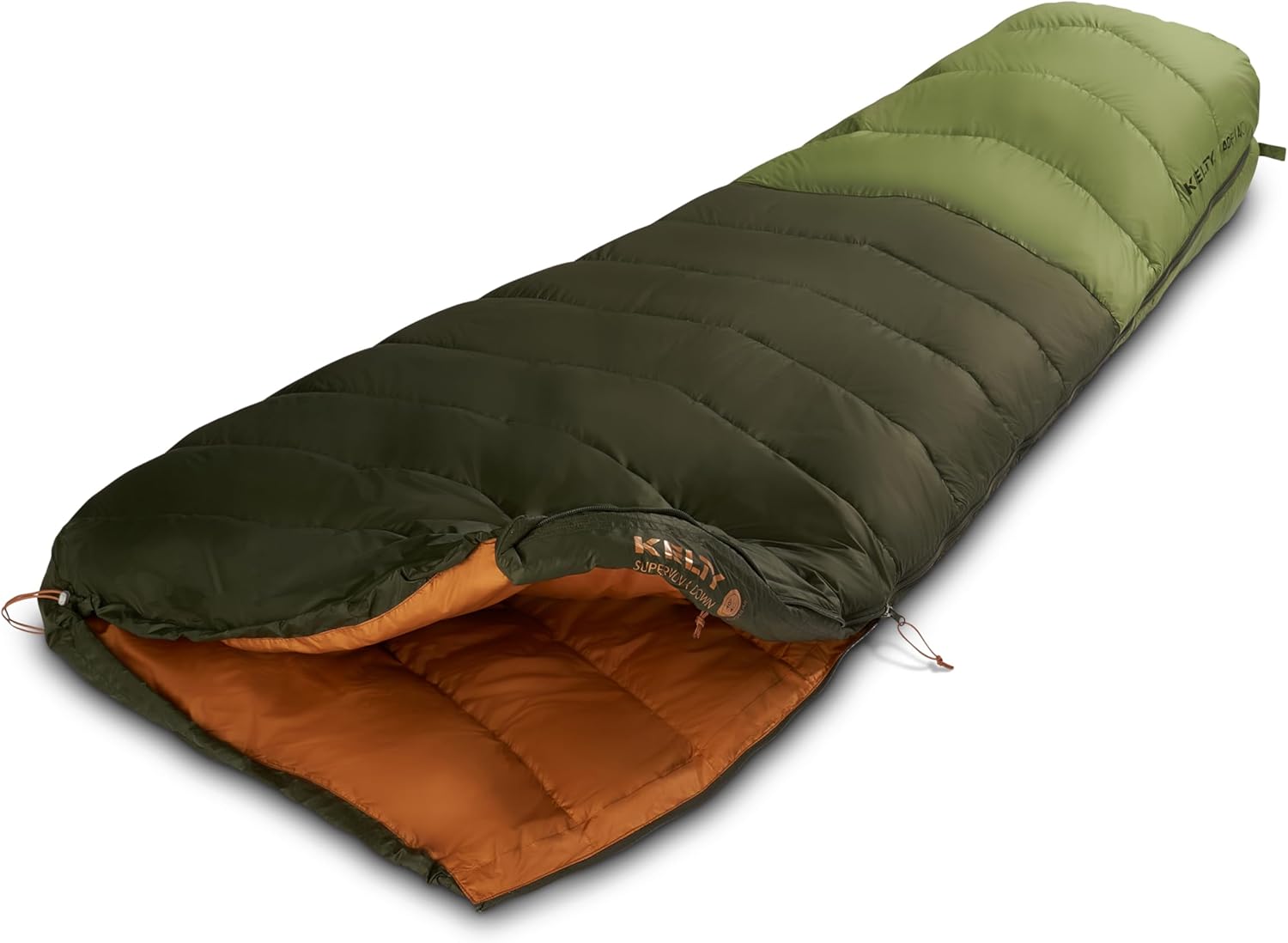 Kelty Supernova Down Sleeping Bag, Compact + Lightweight, Roomy Shape for All Body Types and Sleep Positions, Recycled Shell Fabrics
