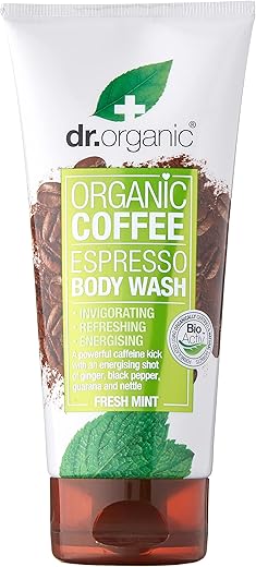 Dr. Organic Organic Coffee Espresso Body Wash With Fresh Mint 200ml