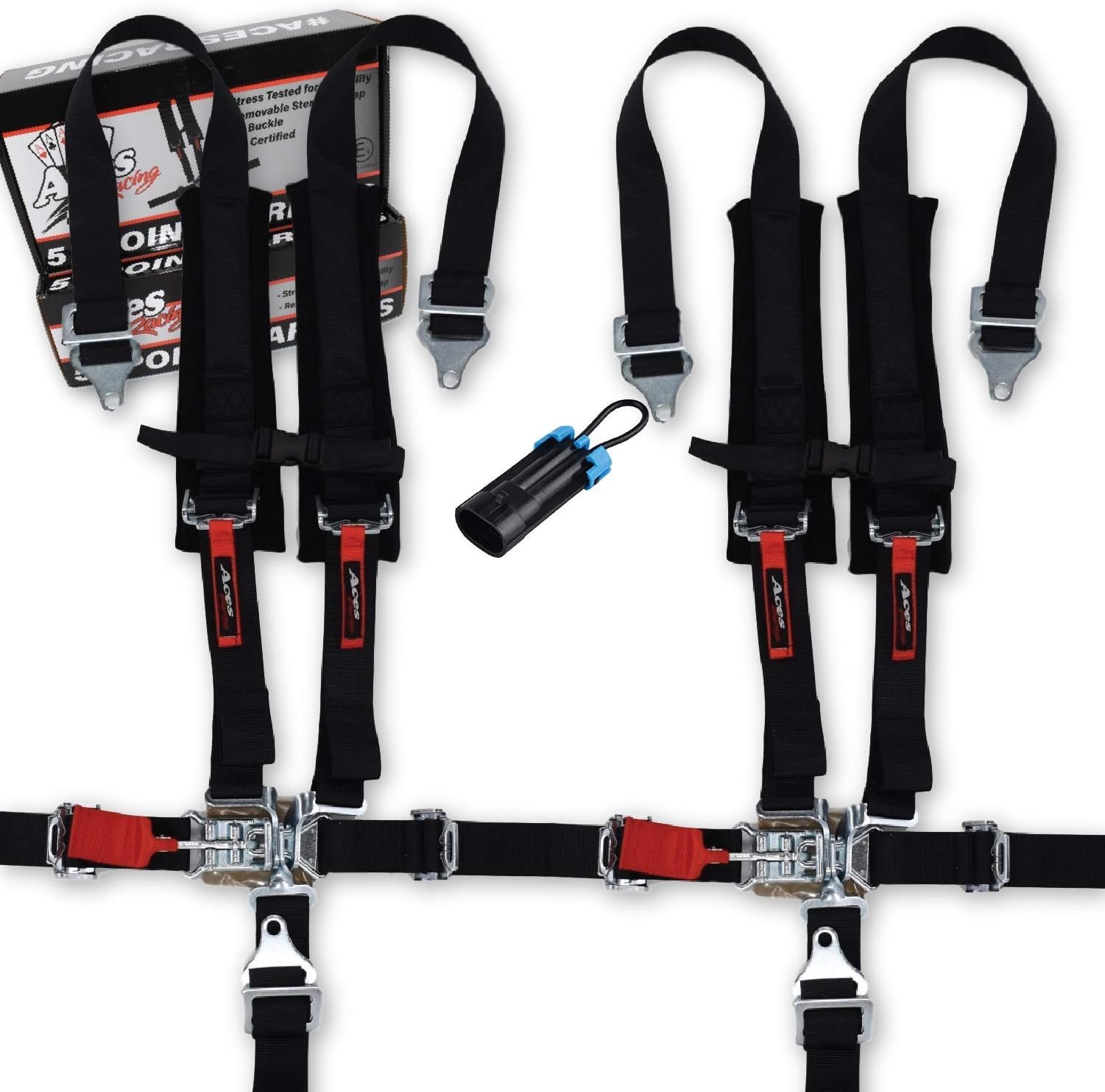 Harness (Pair) compatible with Polaris RZR With Bypass Plug