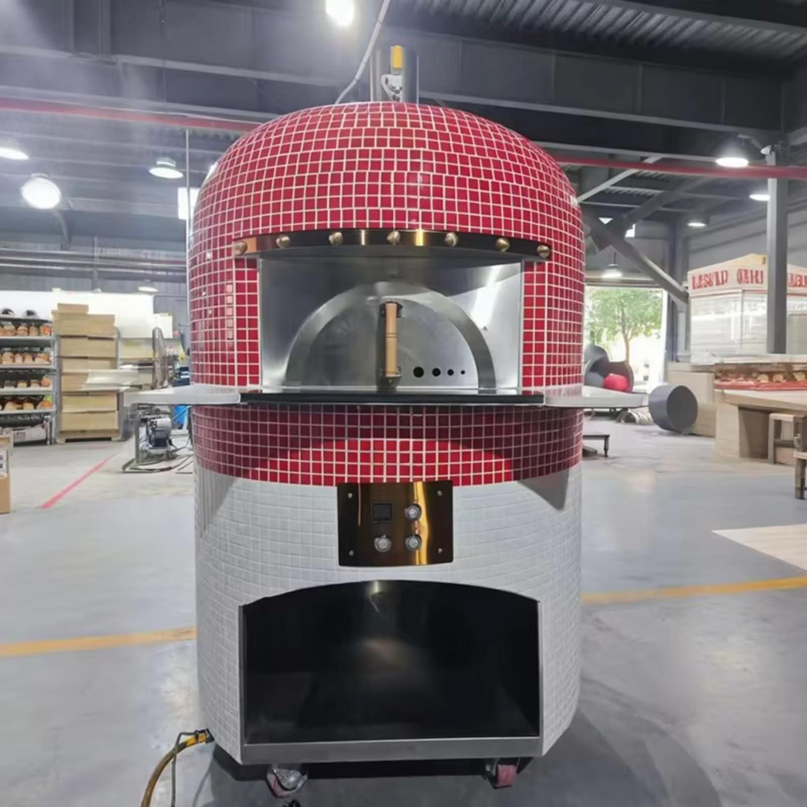 Forno per pizza a cupola verticale