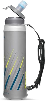HydraPak SkyFlask Speed - Collapsible Handheld Running Water Bottle (350ml, 500ml, 500ml Insulated) - Adjustable Strap, Lightweight, Spill-Proof Cap | Collapsible