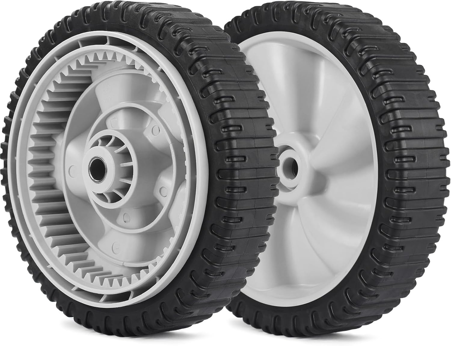 GICOOL 734-04581 634-0190A Lawn Mower Wheels, 8 Inch Wheels for MTD, Yard Man, Craftsman, Huskee, Yard Machines Self -Propelled Walk-Behind, 2 Pack