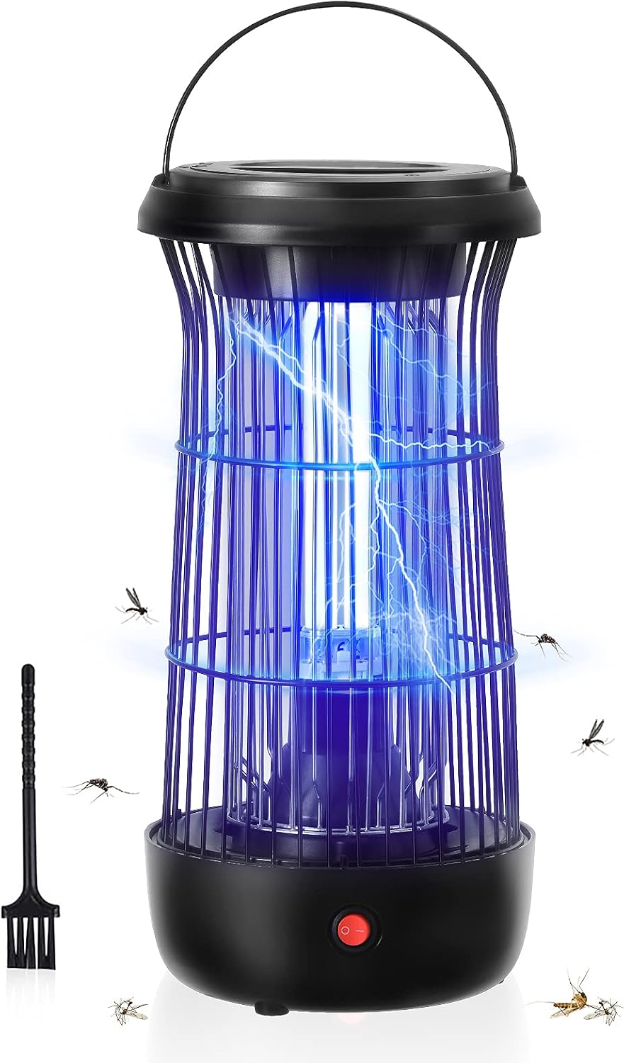 Electric Bug Zapper Mosquito Killer 360° All-Round UV Light Fly Trap Insect Catcher Pest Zapper for Home and Indoor, Available for Living Room, Bedroom, Kitchen, Parlor and Balcony(13W)