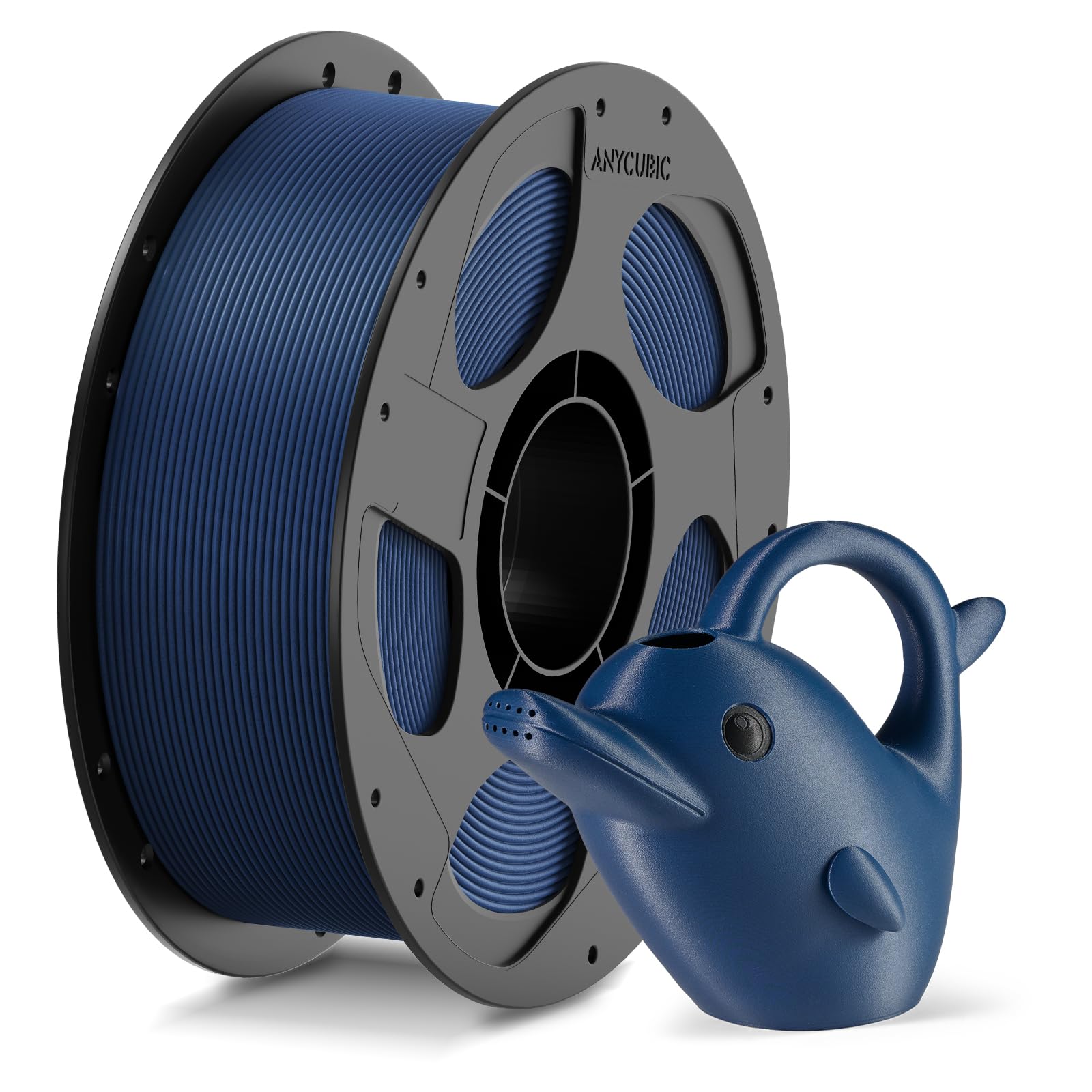ANYCUBIC PETG-CF Carbon Fiber 3D Printer Filament 1.75mm, 1KG, Indigo Blue