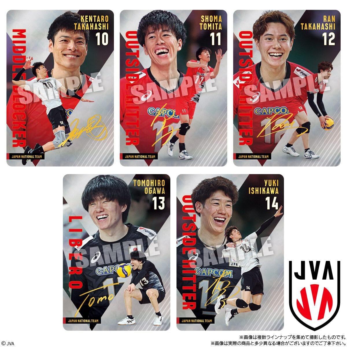 JAPAN NATIONAL VOLLEYBALL TEAM ツインウエハース JAPAN NATIONAL VOLLEYBALL TEAM ツインウエハース 2025｜発売日