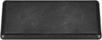 Vista 9 de uxcell Tapa de extrusión de aluminio cuadrada de plástico estándar Negro 0.787x0.787 in 20pcs