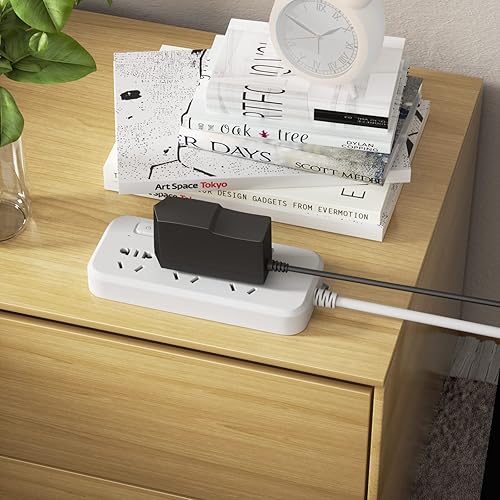 Miniatura 5 de Adaptador de corriente de 9.5 V con cable de 10 pies  Compatible con teclado Casio AD-E95100LU, SA-76 SA-77 SA-46 LK-135 CTK-2500 CTK-2400 CTK-2550