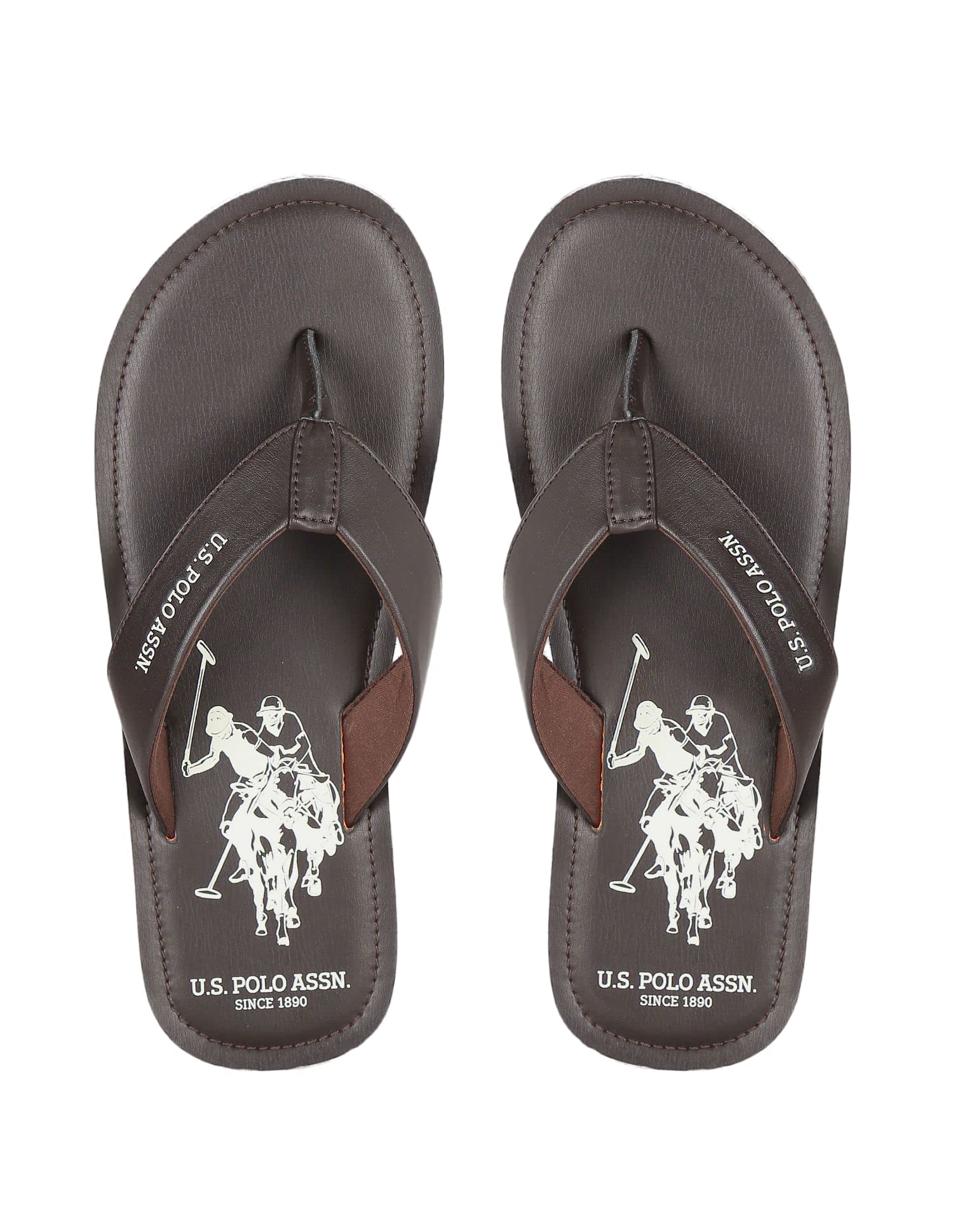 U.S. POLO ASSN. Men IRLING 2.0 Brown Slipper/Sandal 6-UK (2FD22107K04) (B09SX7ZV67) Amazon Price History, Amazon Price Tracker