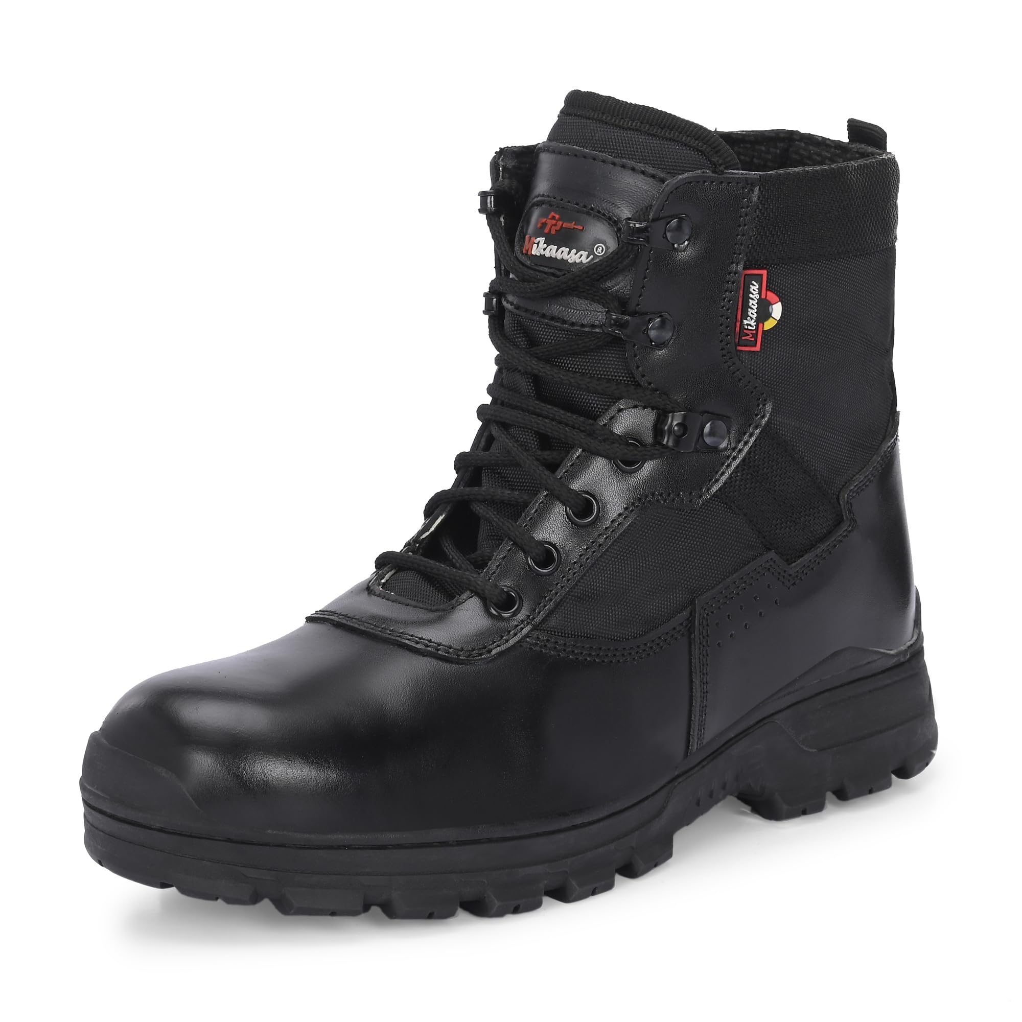Mikaasa Alpha 6.0 Side Zip Suede Leather Military & Tactical Boot (Black, 5) (B0D3VGN65Z) Amazon Price History, Amazon Price Tracker