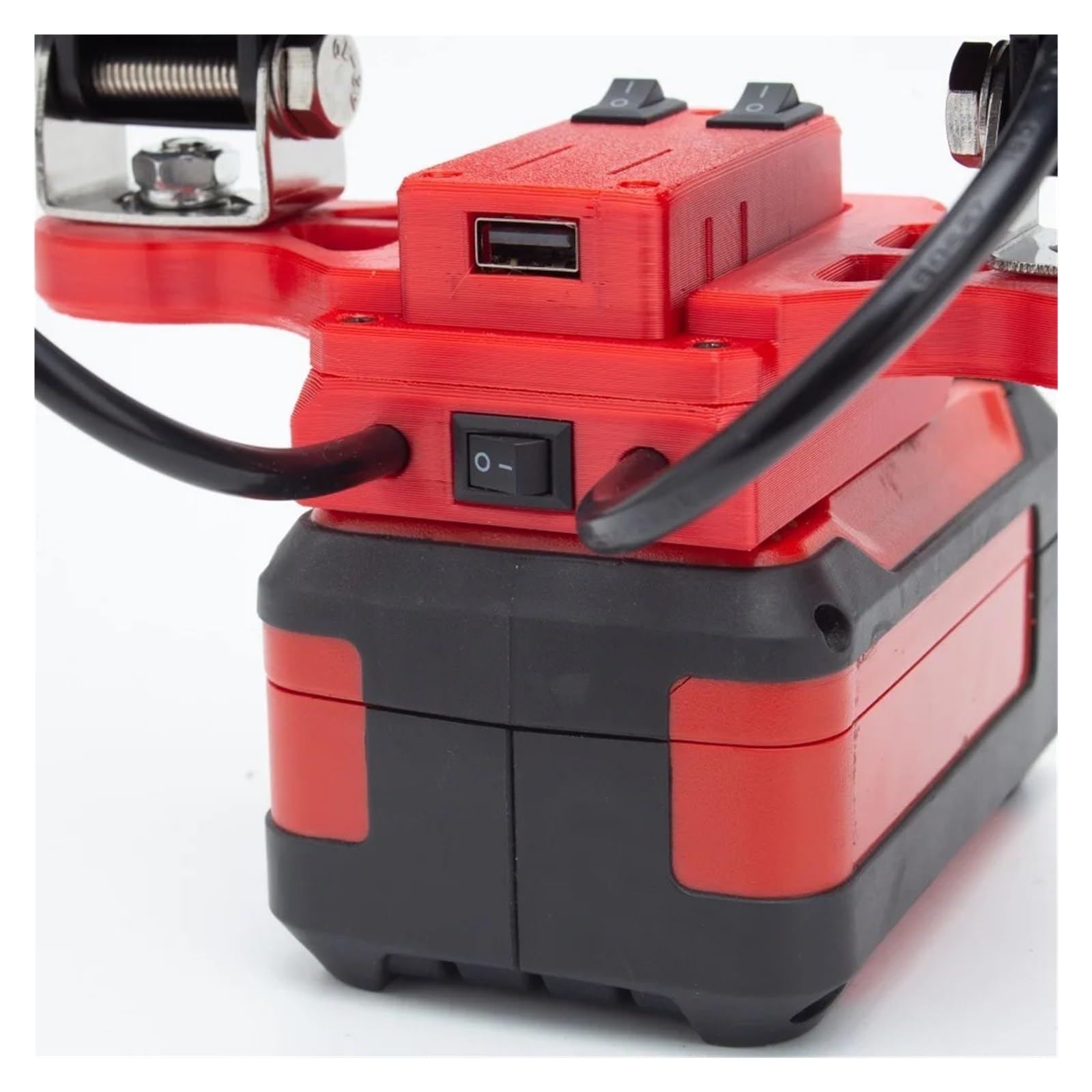 Lampa Robocza LED Na Akumulator Litowy 18 V Z USB Typu C Bezprzewodowa Praca Zewnątrz Wędkarstwo Ręczne Światło Awaryjne Super Jasne śWiatłA
