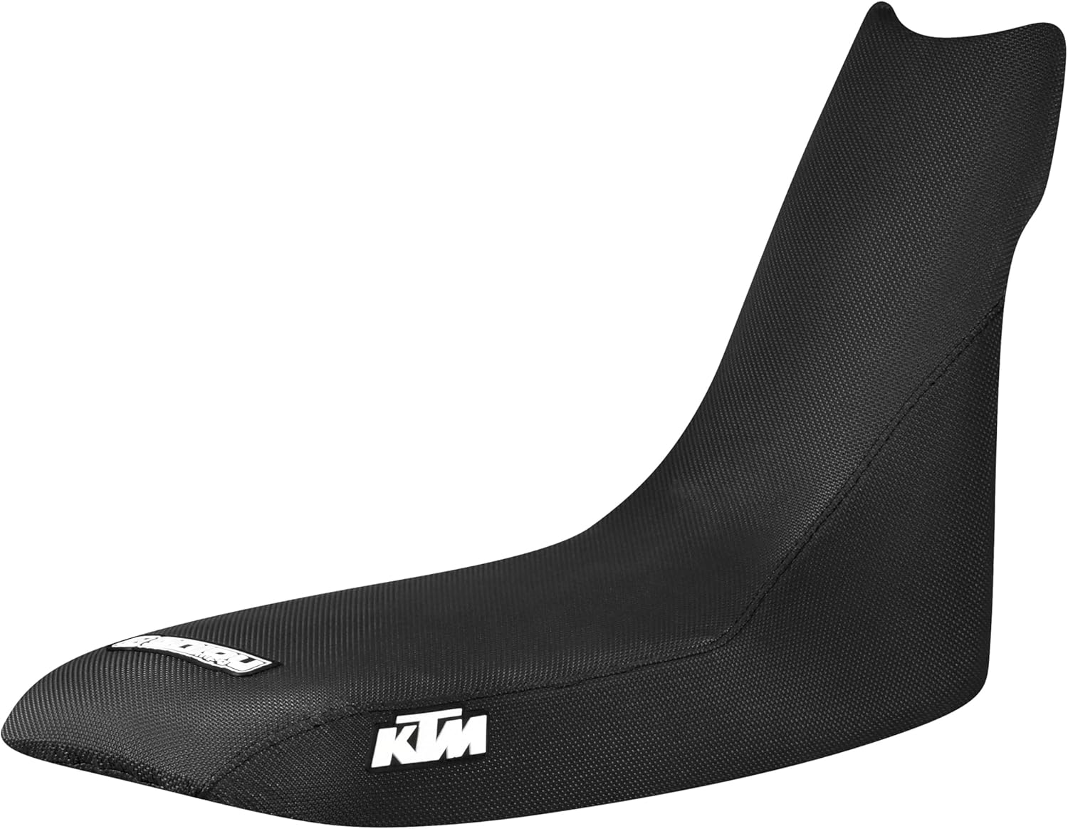 Enjoy Mfg Seat Cover - Compatible with KTM 2000-2005 400 640 LC4 E (Standard) Logo #326 (All Black Standard)