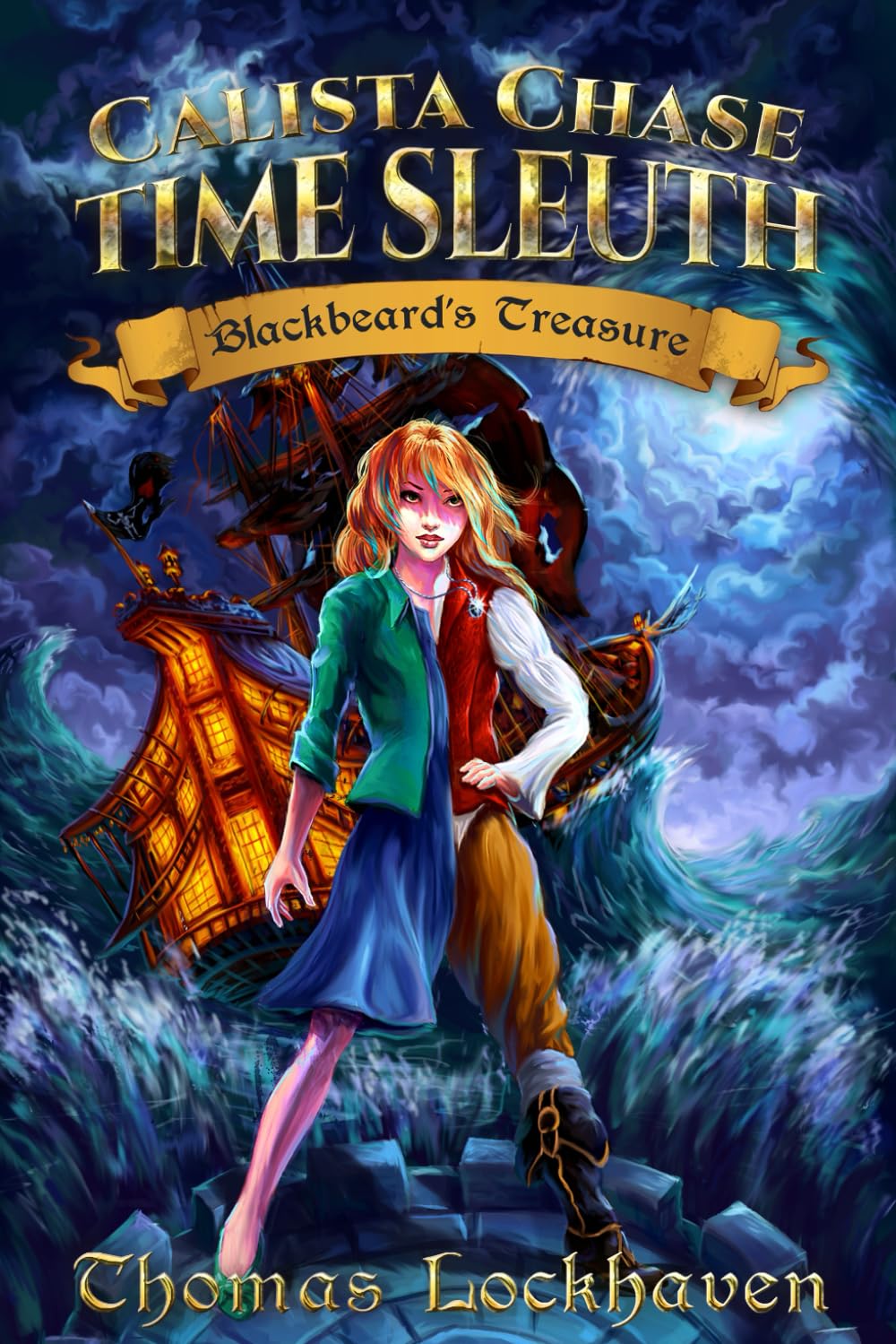 Blackbeard's Treasure (Book 1): Calista Chase Time Sleuth