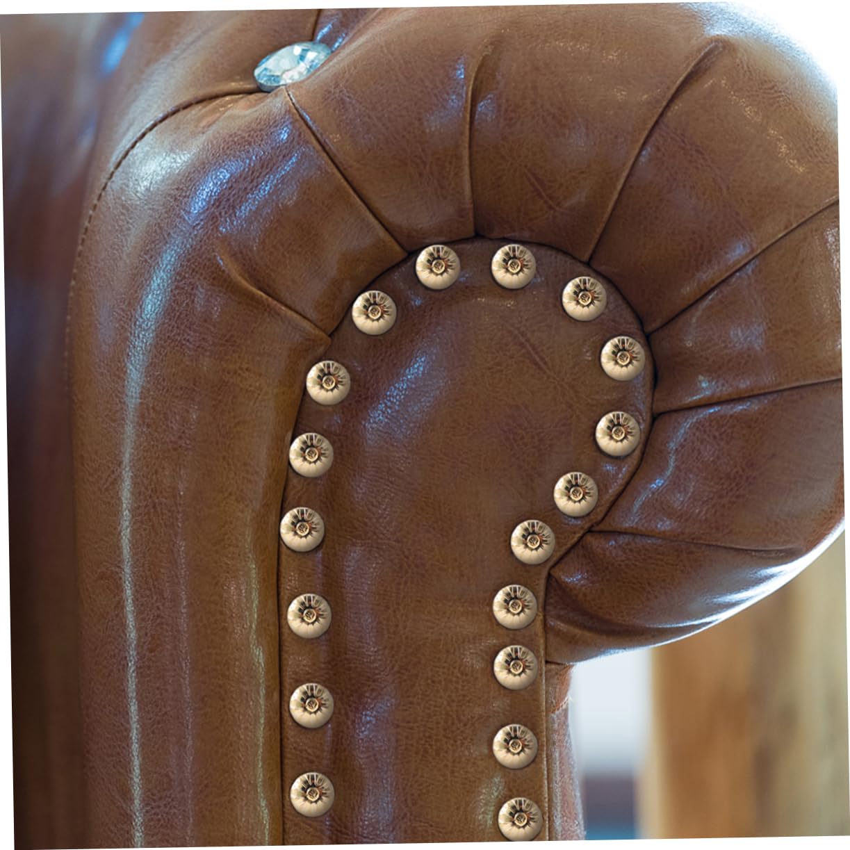 ARTIBETTER 11x17mm Iron Sofa Nails 500pcs Upholstery Tacks Antique Decorative Doornails Multi-Purpose Furniture Decorations for DIY