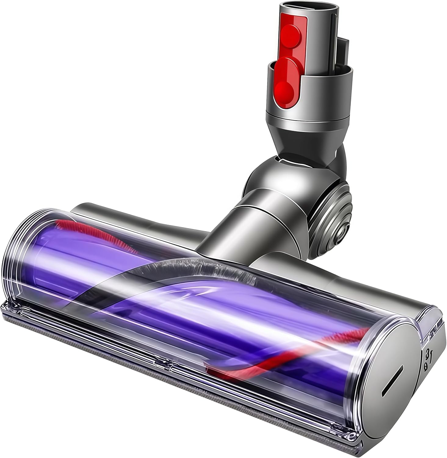 Cepillo compatible con Dyson V7, V8, V10, V11, V15, SV10, SV11, SV12, SV14, SV15, SV22, SV25, SV27, SV28, SV37, pieza de repuesto de limpiador de transmisión directa, cabezal de turbina, boquilla de