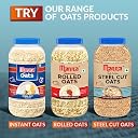 Manna Steel Cut Oats 1.5 Kg | Gluten Free | Diabetic Friendly | High Protein & Fibre 1.5kg (Pack of 1) gallery image
