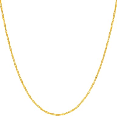 LIFETIME JEWELRY 1.2mm Flat Cobra Chain 