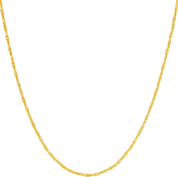 LIFETIME JEWELRY 1.2mm Flat Cobra Chain 