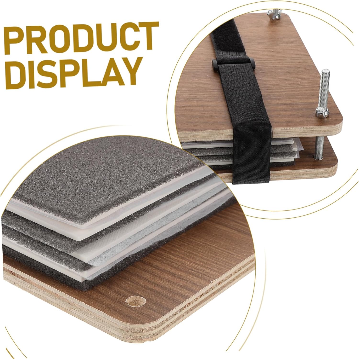 ibasenice 1set Flower Press Kit Wooden Plant Press for Flower Preservation Easy Use Crafting Tool for Creating Unique Botanical Art and Keepsakes for Home Decor and Making