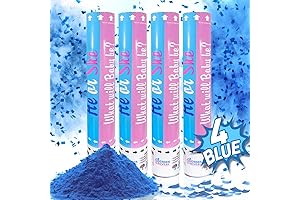 Gender Reveal Cannons Blue