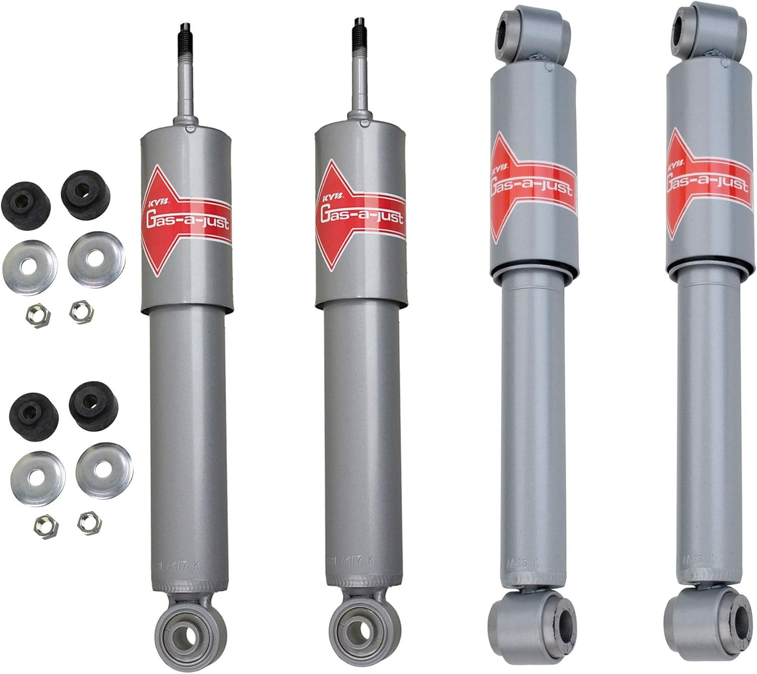 Front & Rear Shock Absorbers For Nissan Frontier SE XE 3.3