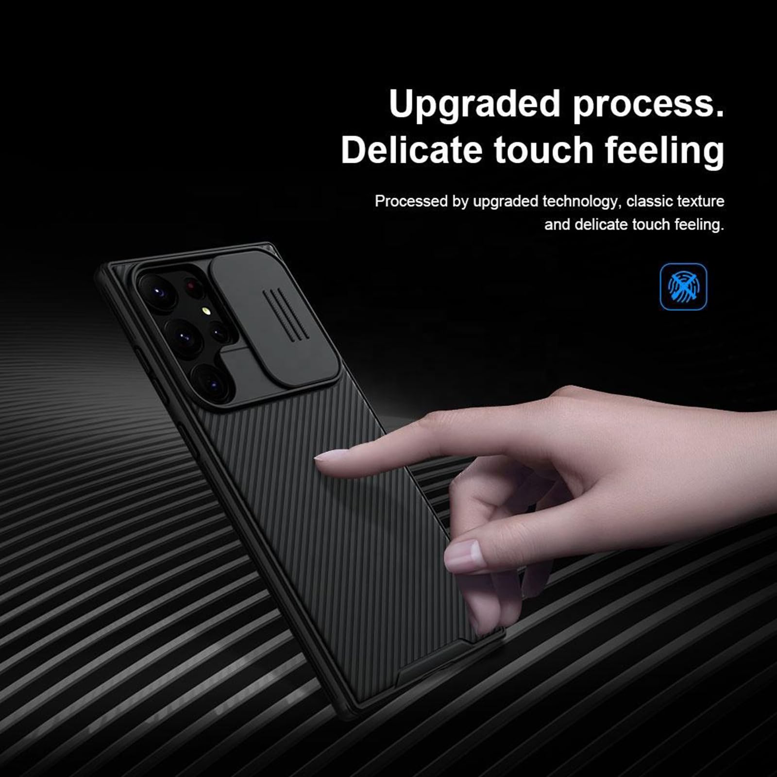 Etui antyupadkowe do Samsung Galaxy S25 Ultra/S25 Plus/S25, wojskowa ochrona obiektywu okiennego wąska osłona odporna na zarysowania antypoślizgowa powłoka, czarne, S25 Ultra