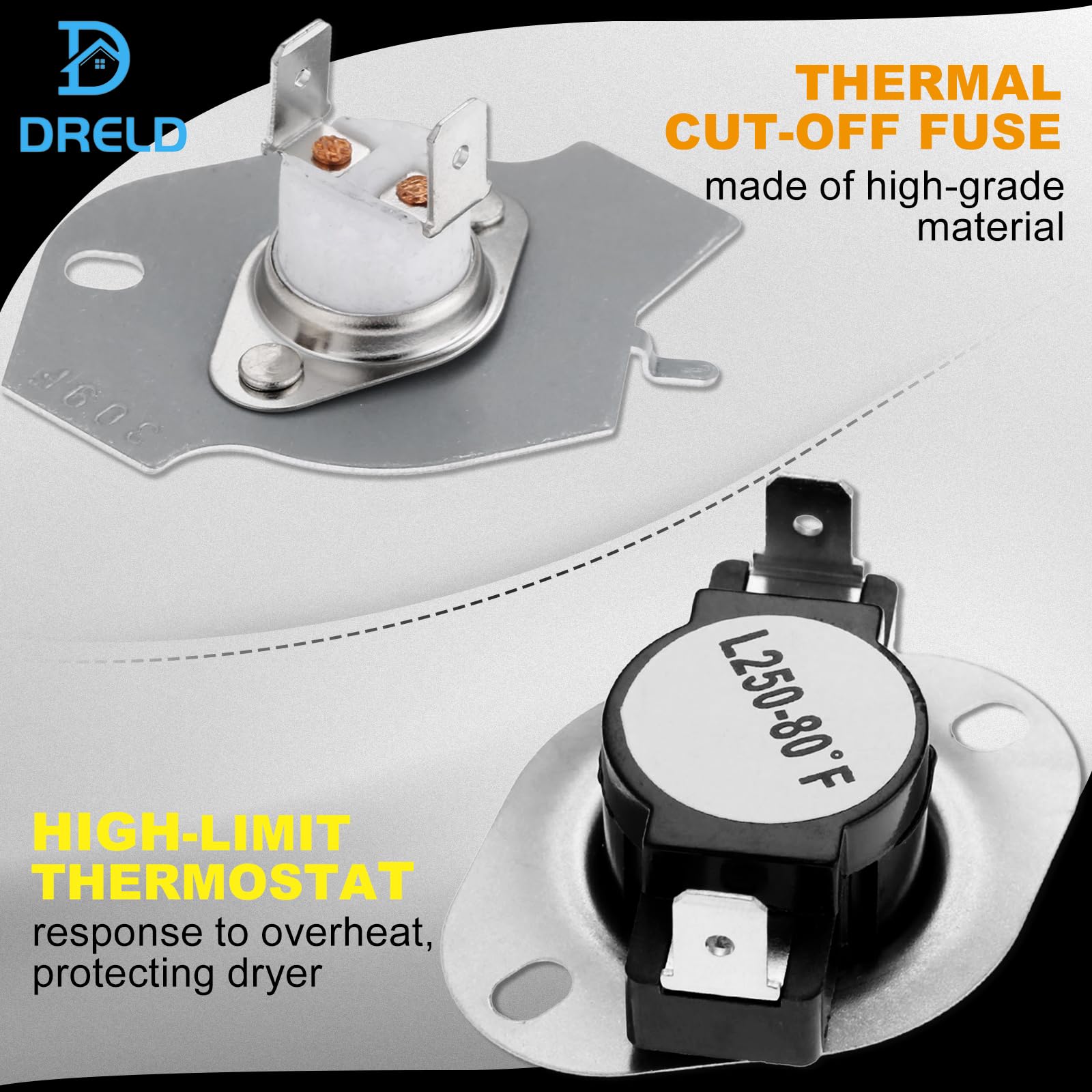 Amazon.com: 279816 Dryer Thermal Cut-Off Kit, Replacement for