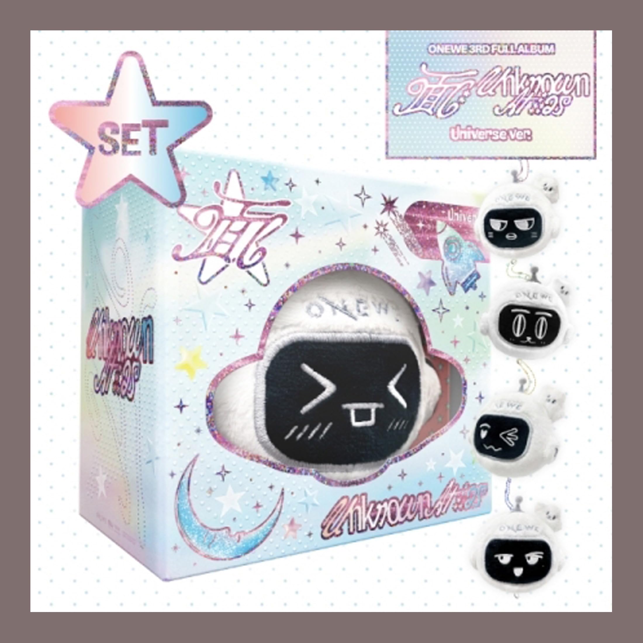 ONEWE Unknown Atlas 3ème album complet (Univers - Random Ver.)