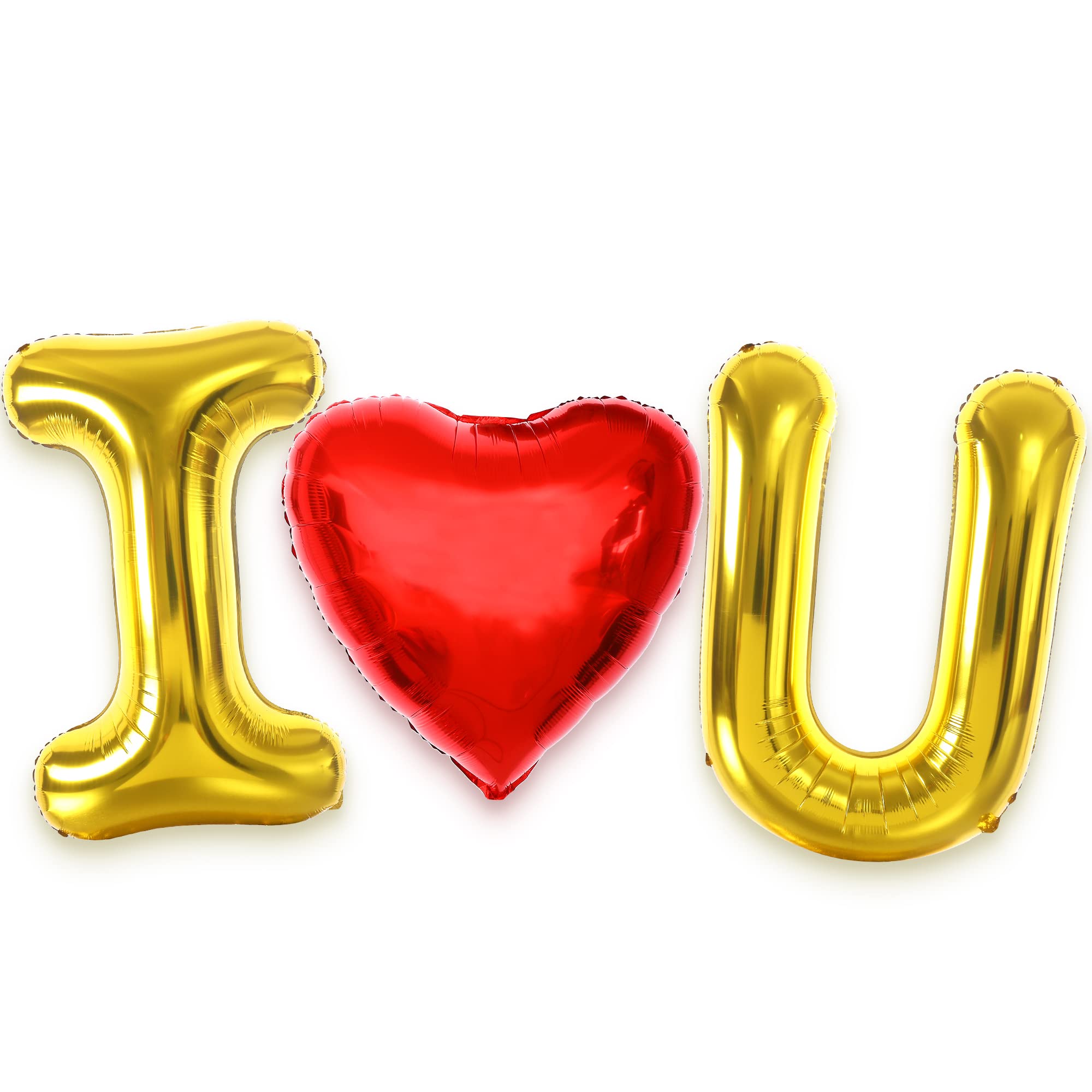 Buy KatchOn, Gold I Love You Balloon, Huge 40 Inch I Heart You