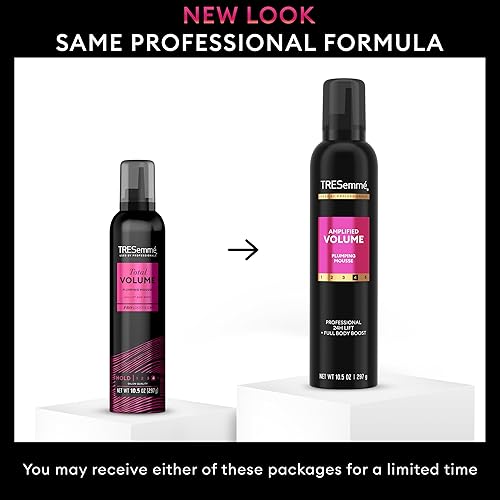 Miniatura 3 de TRESemmé Mousse voluminizadora con volumen amplificado para 24H de elevación y cuerpo con tecnología Pro Lock 310 ml