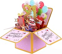 Vista 51 de Tarjeta de cumpleaños número 18 – Tarjeta de cumpleaños encantadora para niñas que cumplen 18 años – Ideal para hijas, nietas y sobrinas