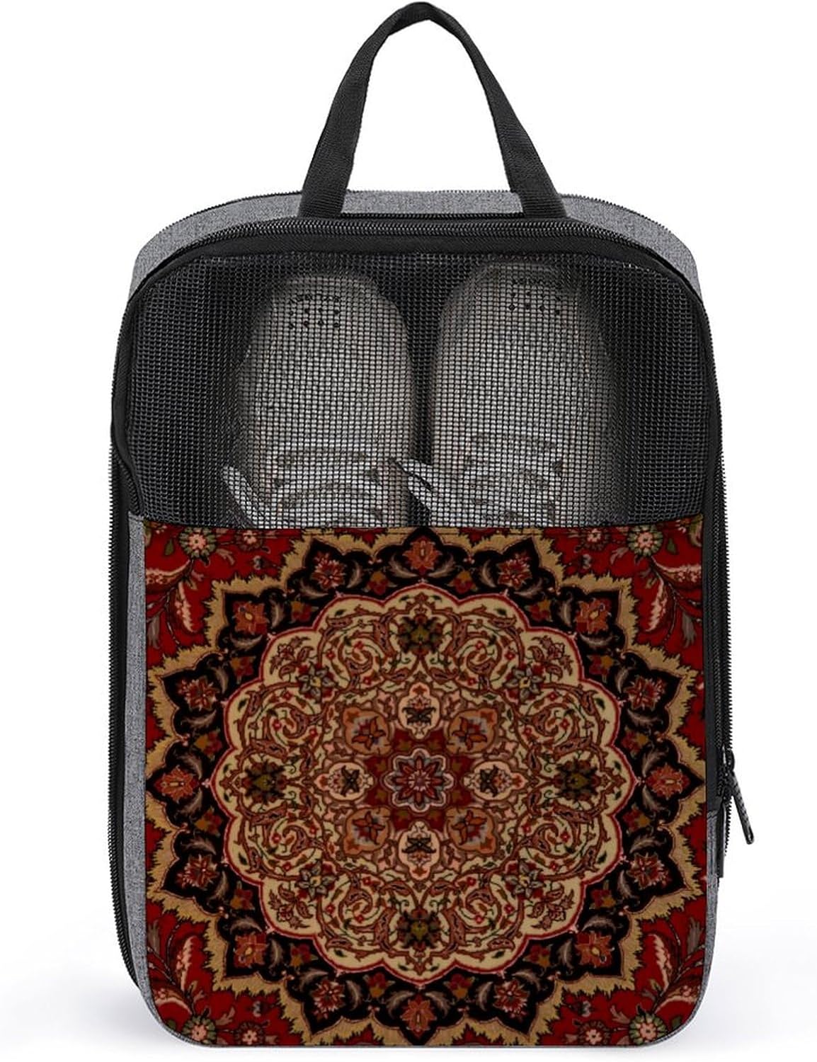 Accent Vintage Persian Portable Large Capacity Travel Shoe Bag