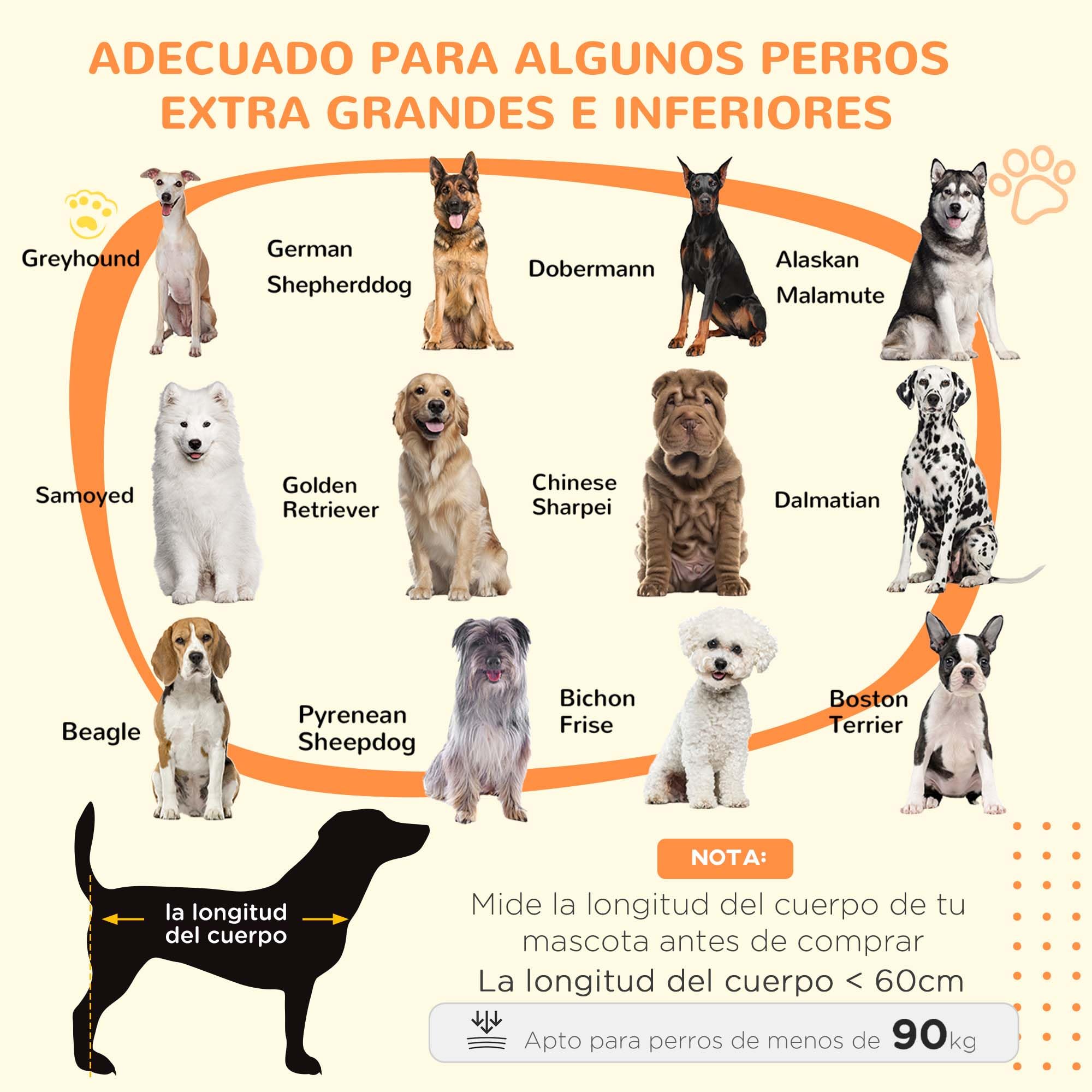 PawHut Jaula para Perros Grandes Desmontable 2 en 1 Mesa Auxiliar con 2 Puertas con Pestillo 4 Ventanas y Patas Ajustables 114x60x82 cm Gris