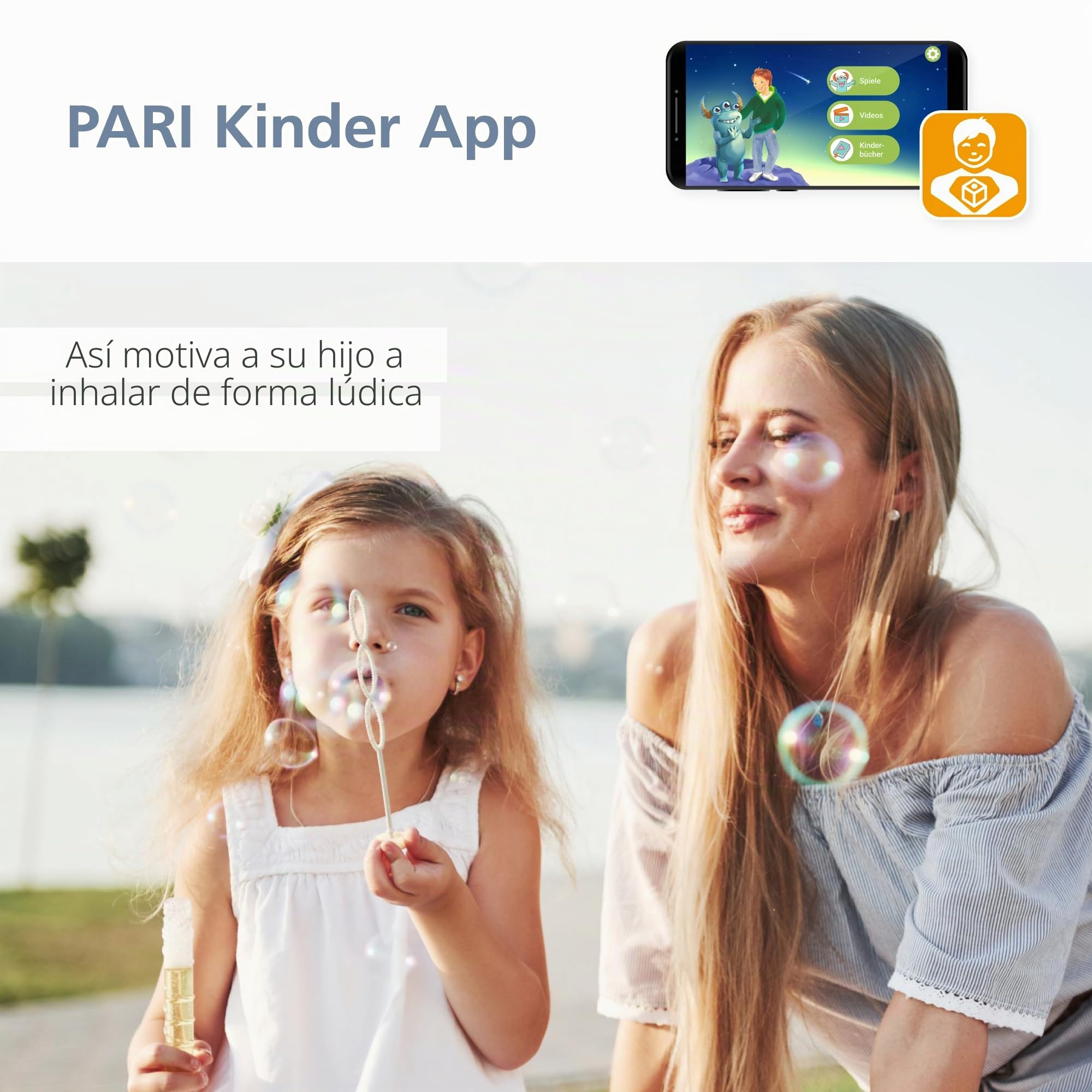 PARI BOY Pro Year Pack - Kit de intercambio con nebulizador LC SPRINT con control PIF, 1 manguera de conexión, 2 filtros de aire, 1 boquilla para terapia de inhalación eficaz a largo plazo
