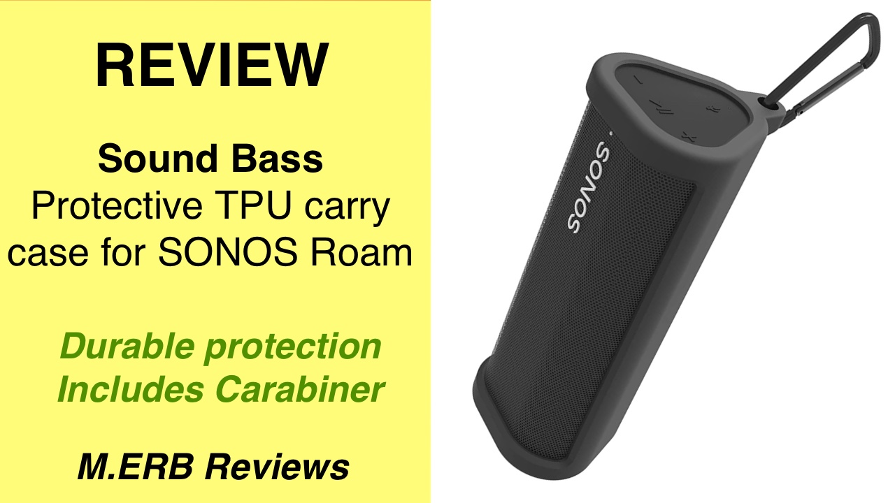 Watch Excellent case to protect your SONOS Roam speaker on Amazon Live