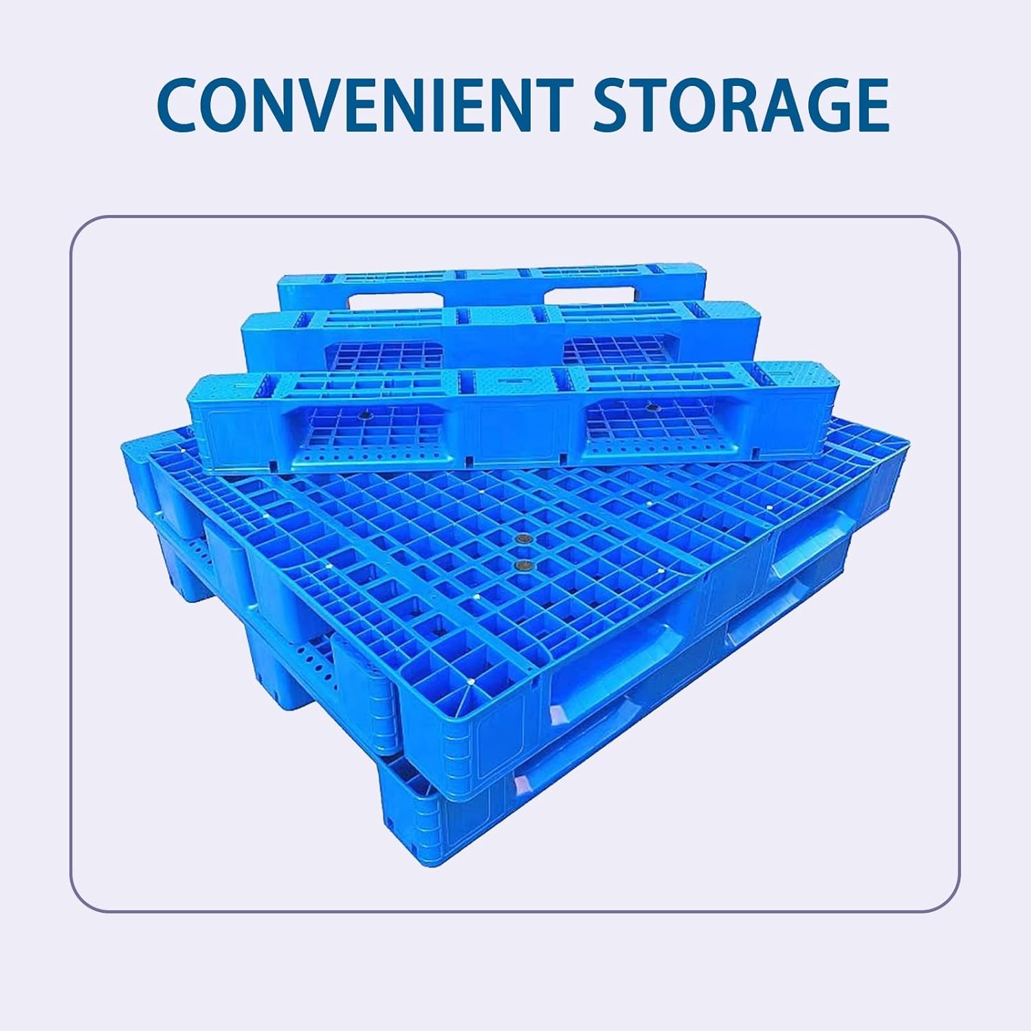 Mesh Plastic Pallets, Ventilated Storage Solutions for Warehouse and Supermarket Shelving